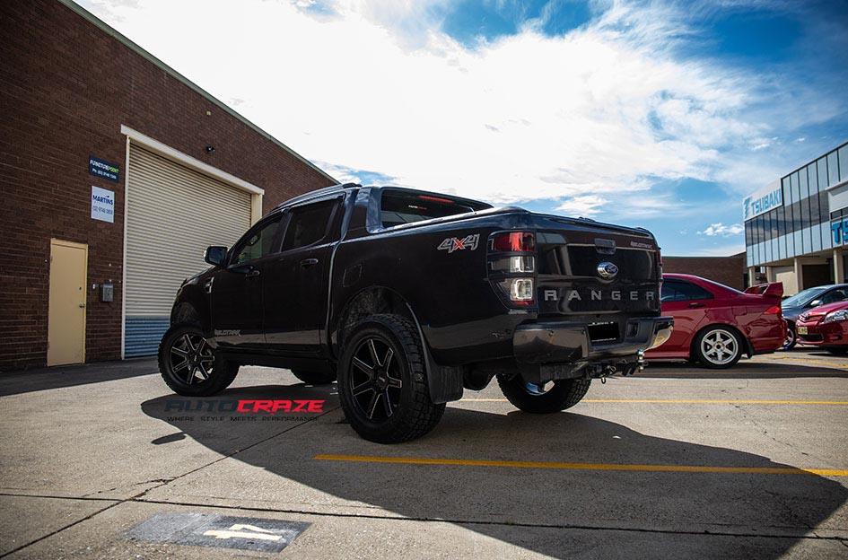 FORD RANGER REVERT SATIN BLACK MILLED ACCENTS